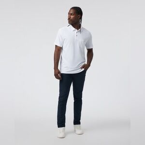 Vuori Meta 5-Pocket Athletic Slim Fit Pants Blue tapered leg athletic Sz 28